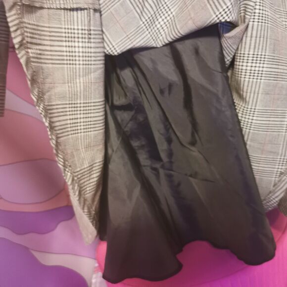 Ank Rouge Mini Dress Size Women's Extra Small Plaid Retro Vintage Casual Party - Picture 5 of 11